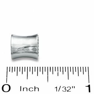 008 Gauge Honeycomb Plugs in Stainless Steel