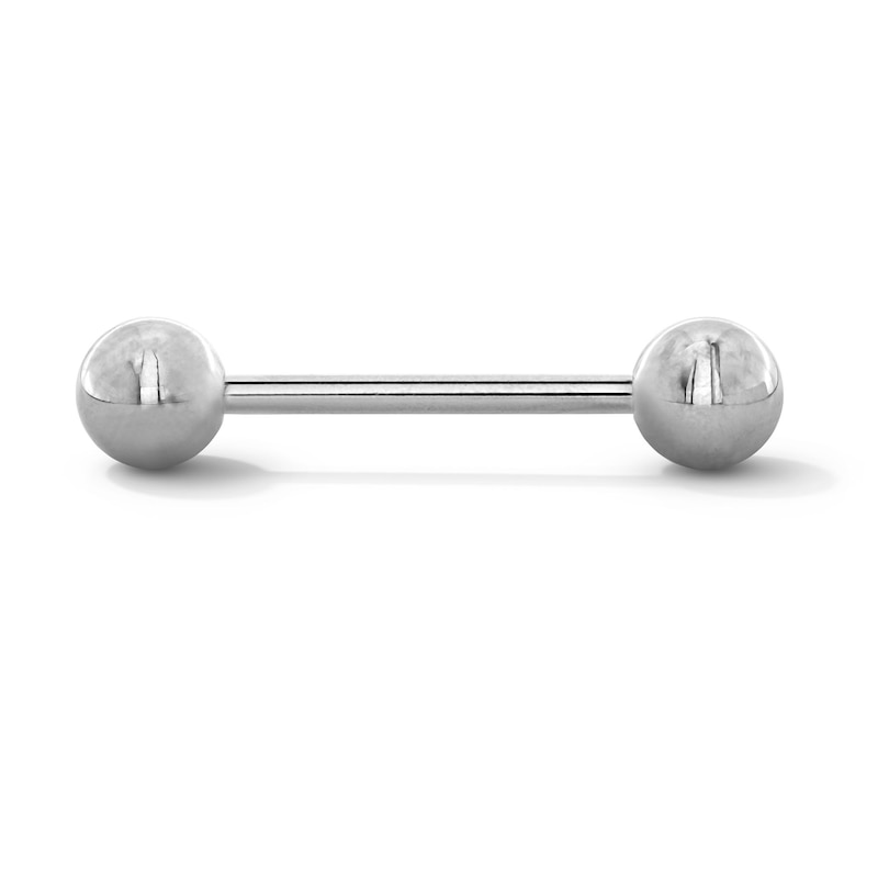 Solid Stainless Steel Barbell - 14G