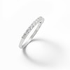 2mm Cubic Zirconia Stackable Ring in Sterling Silver