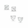 Thumbnail Image 0 of 4mm Cubic Zirconia Stud Earrings Set in Sterling Silver
