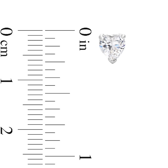 Solid Sterling Silver 5mm Multi-Shape CZ Three Pair Stud Earrings Set