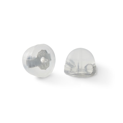 Solid Sterling Silver 7mm Black and White CZ Solitaire Two Pair Studs Set