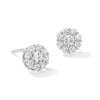Thumbnail Image 1 of Child's Cubic Zirconia Flower Stud Earrings in Sterling Silver