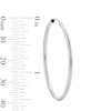 Thumbnail Image 3 of Sterling Silver Continuous Hoops