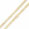 Thumbnail Image 1 of 3.4mm Solid Mariner Chain Necklace in 10K Gold - 20&quot;