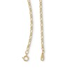 Thumbnail Image 2 of 050 Gauge Figaro Chain Necklace in 10K Hollow Gold - 18"