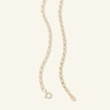 060 Gauge Mariner Chain Necklace in 10K Hollow Gold - 16"