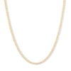 Thumbnail Image 0 of Made in Italy 080 Gauge Mariner Chain Necklace in 10K Hollow Gold - 22"