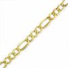 Thumbnail Image 1 of 150 Gauge Figaro Chain Bracelet in 10K Gold - 9"