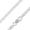 080 Gauge Valentino Chain Necklace in Sterling Silver - 18"