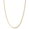 Thumbnail Image 1 of 10K Hollow Gold Rope Chain - 22"