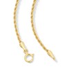 Thumbnail Image 3 of 10K Hollow Gold Rope Chain - 22"