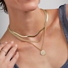 Thumbnail Image 3 of 10K Hollow Gold Rope Chain - 18"