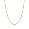 Thumbnail Image 0 of 016 Gauge Rope Chain Necklace in 10K Solid Gold Bonded Sterling Silver - 16"