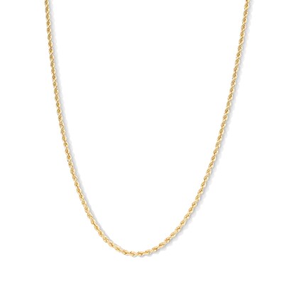 10K Gold Bonded Rope Chain - 16"