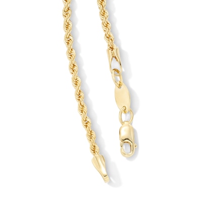 10K Gold Bonded Rope Chain - 16"