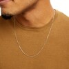 Thumbnail Image 2 of Sterling Silver Box Chain Made in Italy - 24"