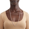 Thumbnail Image 3 of Sterling Silver Rope Chain Made in Italy - 28"