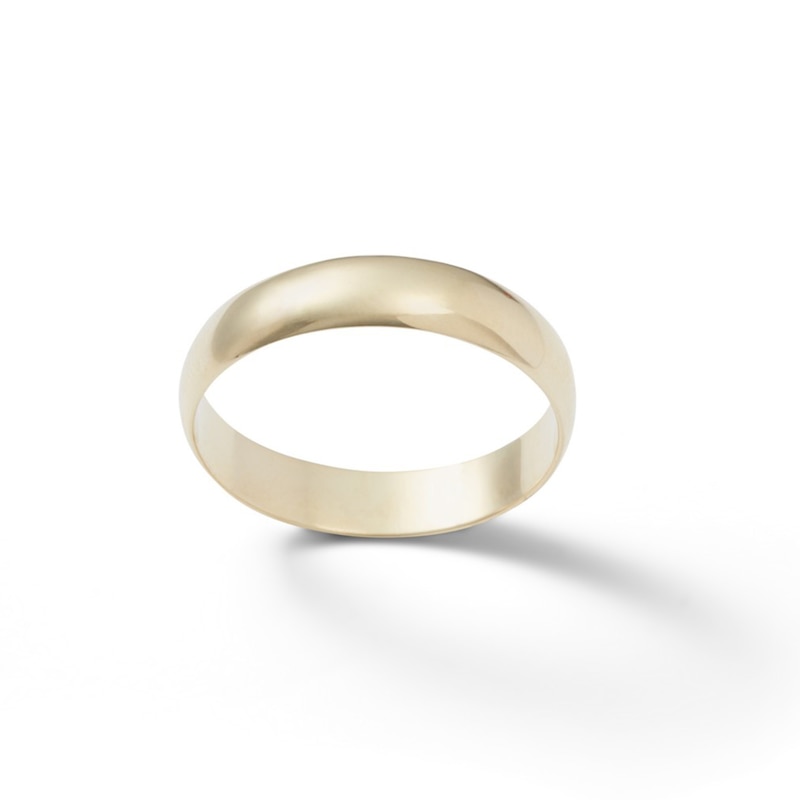 Main Image 1 of 5mm Wedding Band in 10K Gold - Size 10