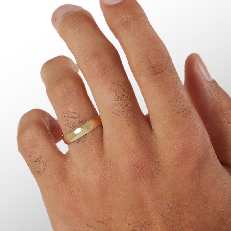 5mm Wedding Band in 10K Gold - Size 11