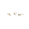 Thumbnail Image 0 of 14K Gold Nose Ring Set - 24G