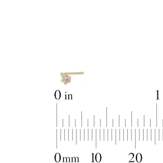 14K Gold Nose Ring Set - 24G