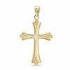 Thumbnail Image 0 of Budded Cross Charm in 10K Gold