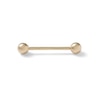 Thumbnail Image 1 of 10K Gold Tube Barbell - 14G