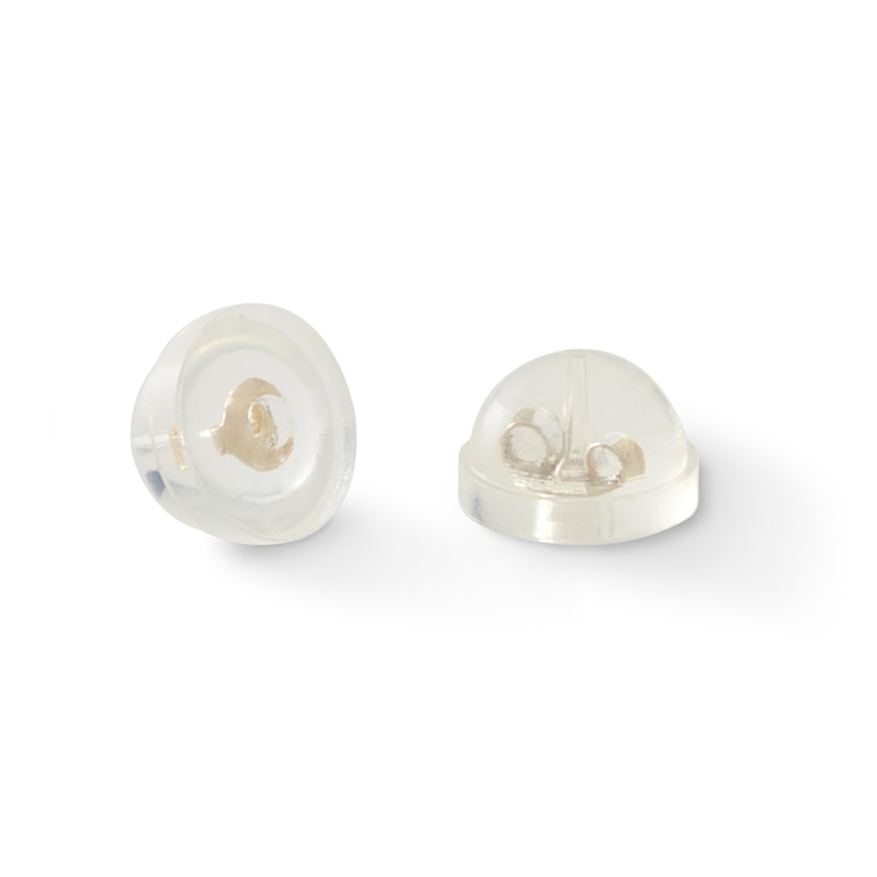 Main Image 4 of 4mm Lab-Created Opal Stud Earrings in 10K Gold