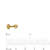 014 Gauge Labret in 10K Gold
