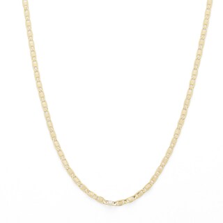 10K Hollow Gold Valentino Chain