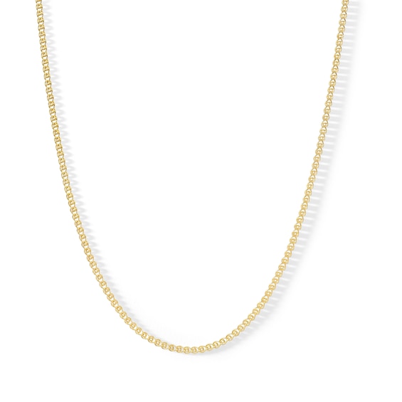 10K Hollow Gold Fashion Chain - 18"
