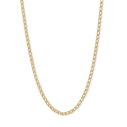 10K Hollow Gold Rambo Chain - 18&quot;