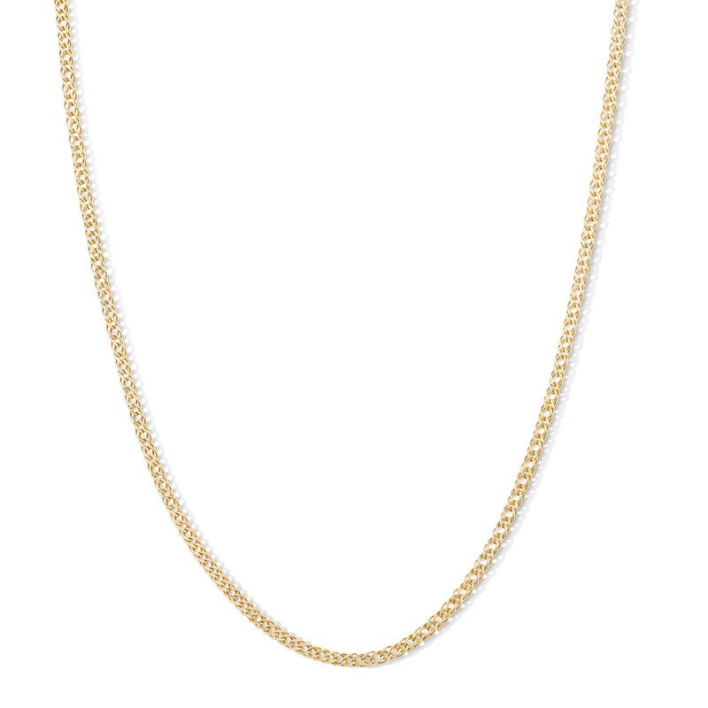 10K Hollow Gold Rambo Chain - 18"