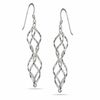Thumbnail Image 1 of Sterling Silver Spiral Drop Earrings