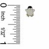 Child's Enamel Penguin Stud Earrings in Sterling Silver