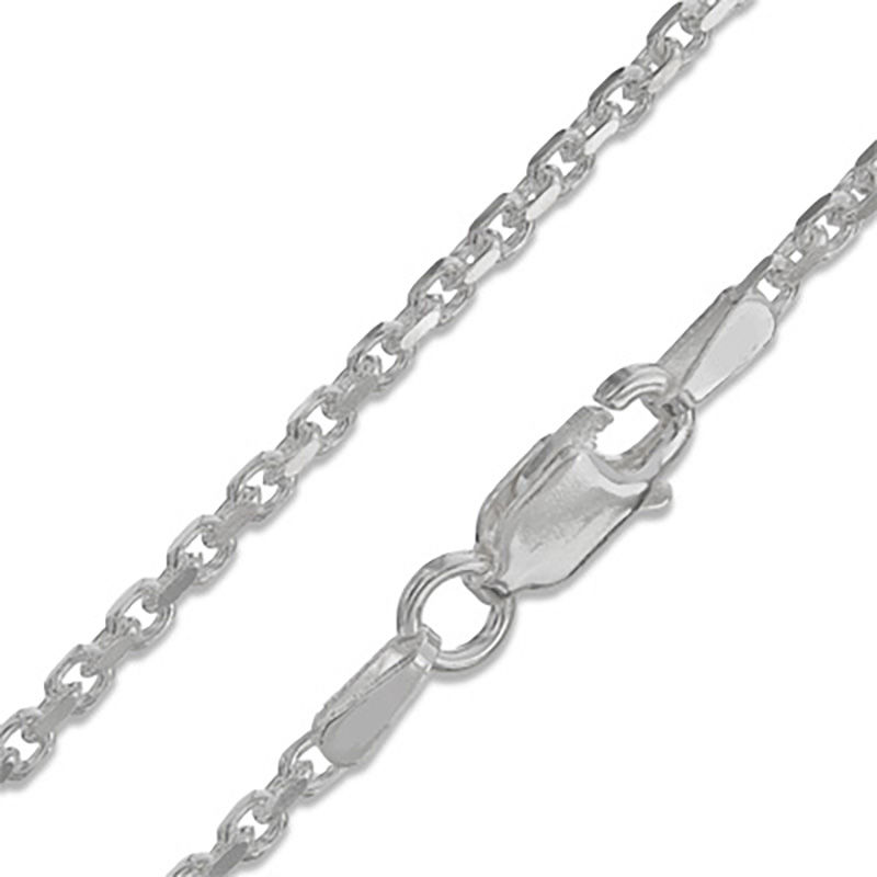 Sterling Silver 060 Gauge Cable Chain Necklace - 20"