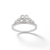 Thumbnail Image 0 of Child's Cubic Zirconia Heart Tiara Ring in Sterling Silver - Size 4