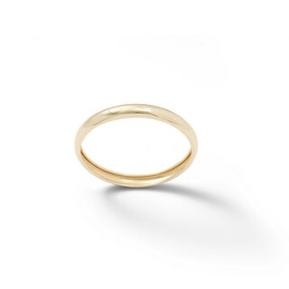 Polished Thumb Ring in 10K Gold - Size 10
