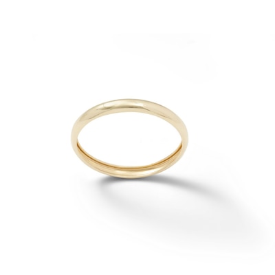 Polished Thumb Ring in 10K Gold - Size 10