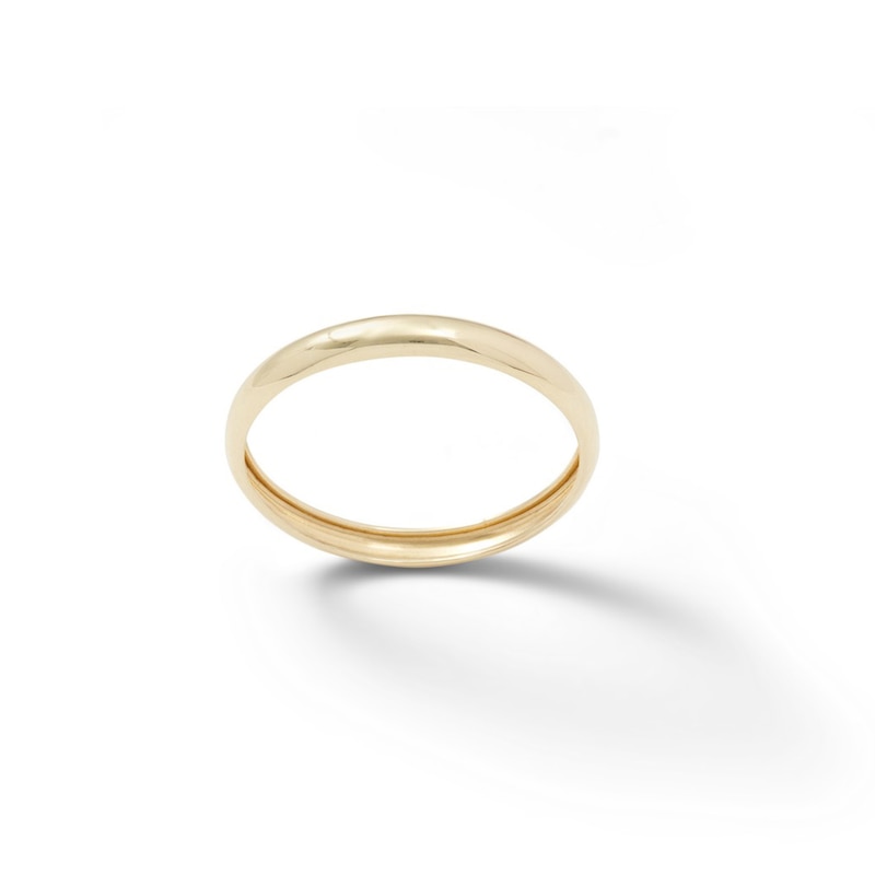 Polished Thumb Ring in 10K Gold - Size 10