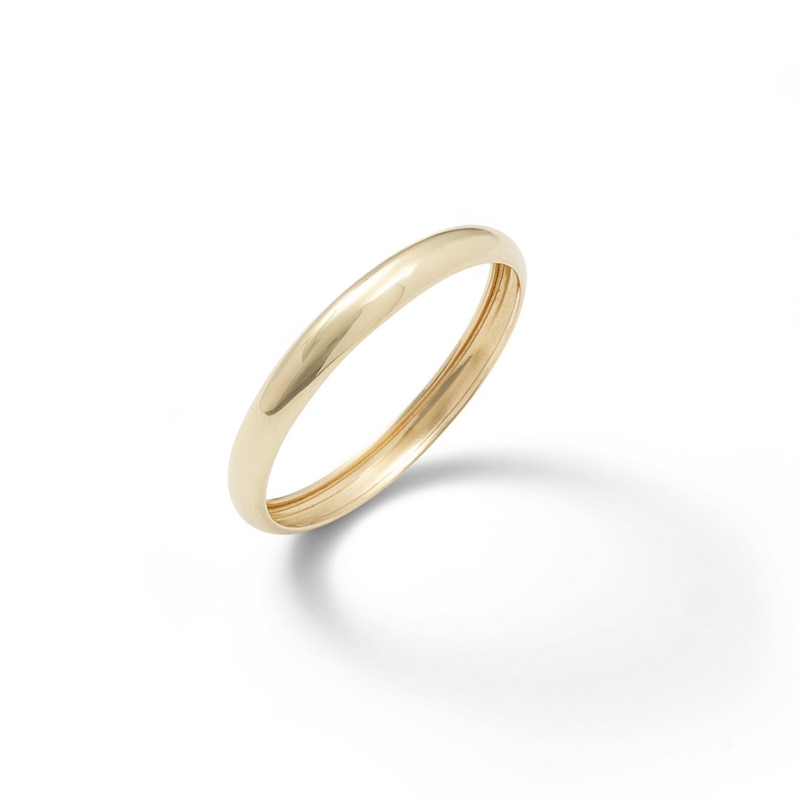 Polished Thumb Ring in 10K Gold - Size 10