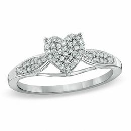 Heartring☆ logo heart ring in sterling silver Ring sz 56 197379-56