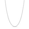 Thumbnail Image 1 of Made in Italy 025 Gauge Singapore Chain Necklace in Sterling Silver - 18"