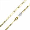 Thumbnail Image 0 of 2.15mm Figaro Chain Necklace 14K Hollow Gold Bonded Sterling Silver - 20"