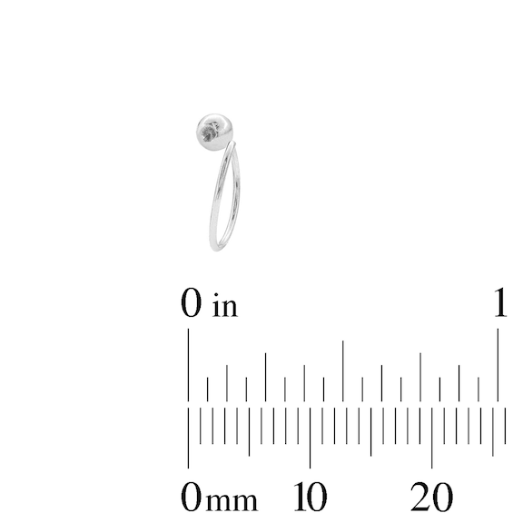 Solid Stainless Steel CZ Nose Stud Set - 22G