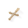 Thumbnail Image 1 of Cubic Zirconia Cross Charm in 10K Gold