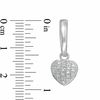 Thumbnail Image 4 of Diamond Accent Heart Necklace, Bracelet, Ring and Earrings Set in Bronze with Sterling Silver Plate