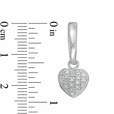 Diamond Accent Heart Necklace, Bracelet, Ring and Earrings Set in Bronze with Sterling Silver Plate