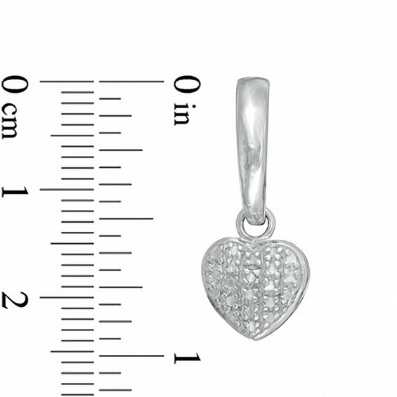 Diamond Accent Heart Necklace, Bracelet, Ring and Earrings Set in Bronze with Sterling Silver Plate